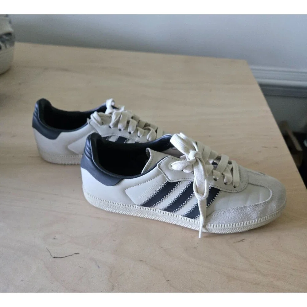 adidas Pharrell x Samba Human Race Aluminium Black ID9065 Women's size 6.5